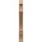 Ekena Millwork 5 1/2-in W x 44-in D x 44-in H Balboa Block Rough Cedar Woodgrain TimberThane Outlooker, Primed Tan OUTUR055X44X44BOA44RCPR - alternate 4